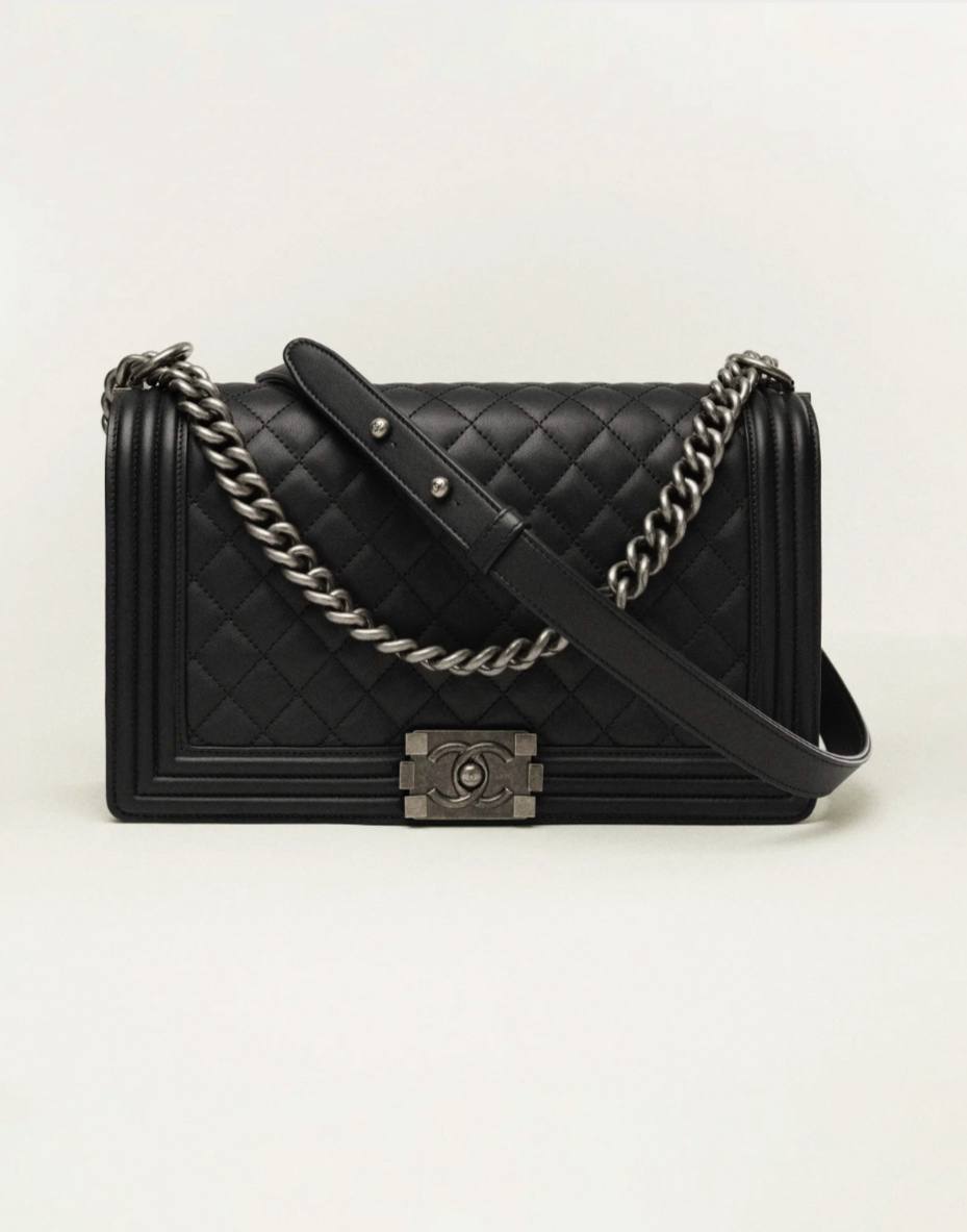 Chanel Boy Flap Bag – Quilted Smooth Leather
