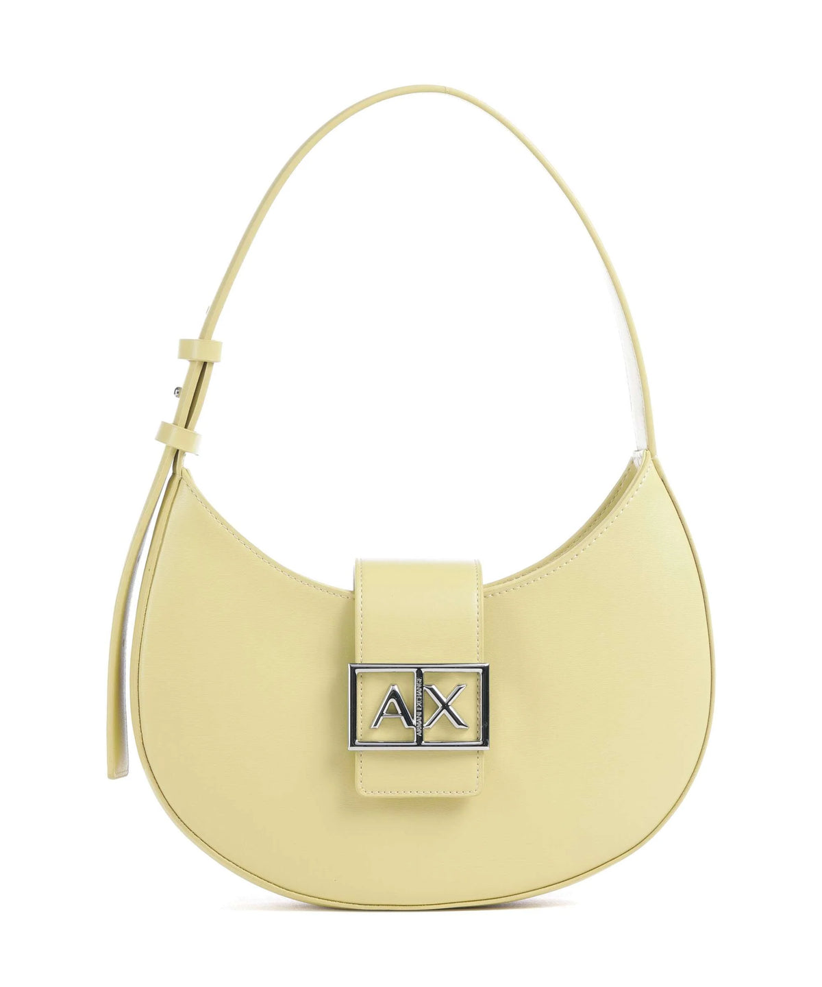 Armani Exchange Logo Buckle Shoulder Bag