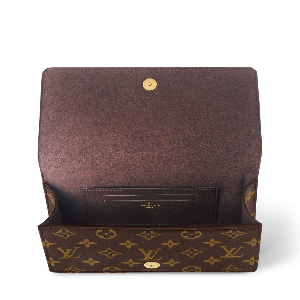 Louis Vuitton Wallet On Chain Lily Monogram