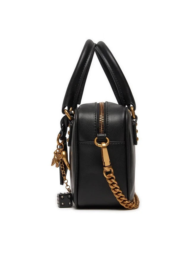 PINKO Leather Shoulder Bag Bowling