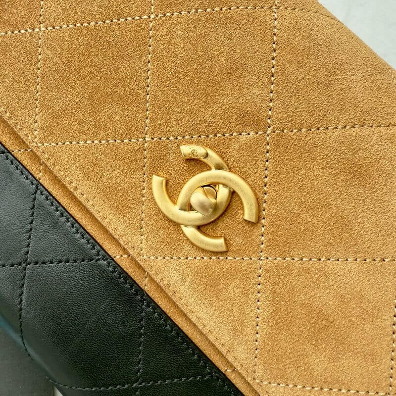 Chanel Coco Handle Flap Bag – Suede & Leather