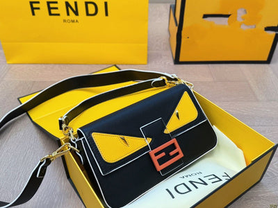 Fendi Vitello Dolce Elite Monster Eyes