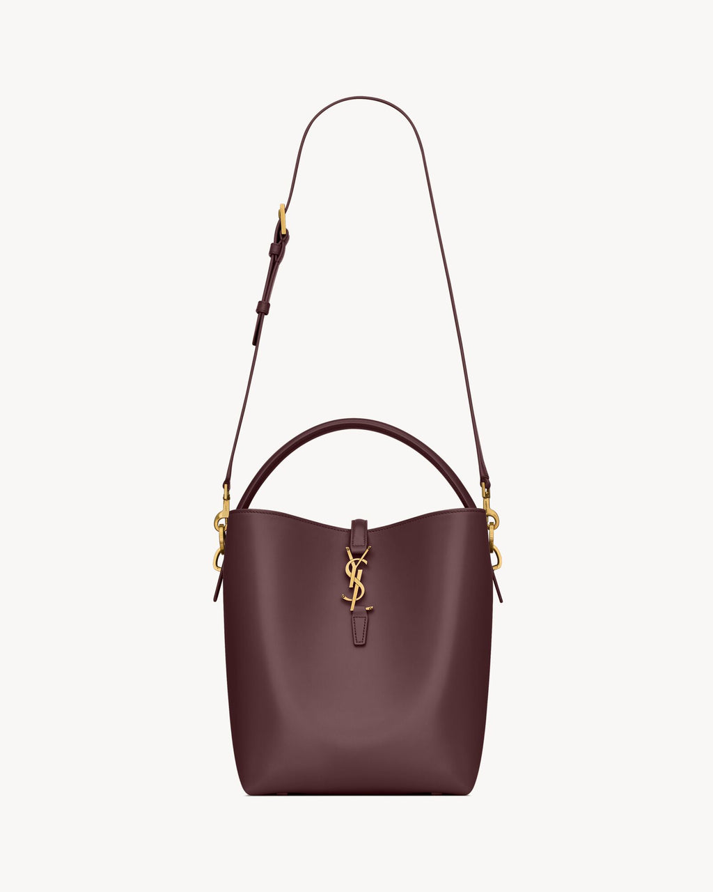Saint Laurent Le 37 Leather Bucket Bag