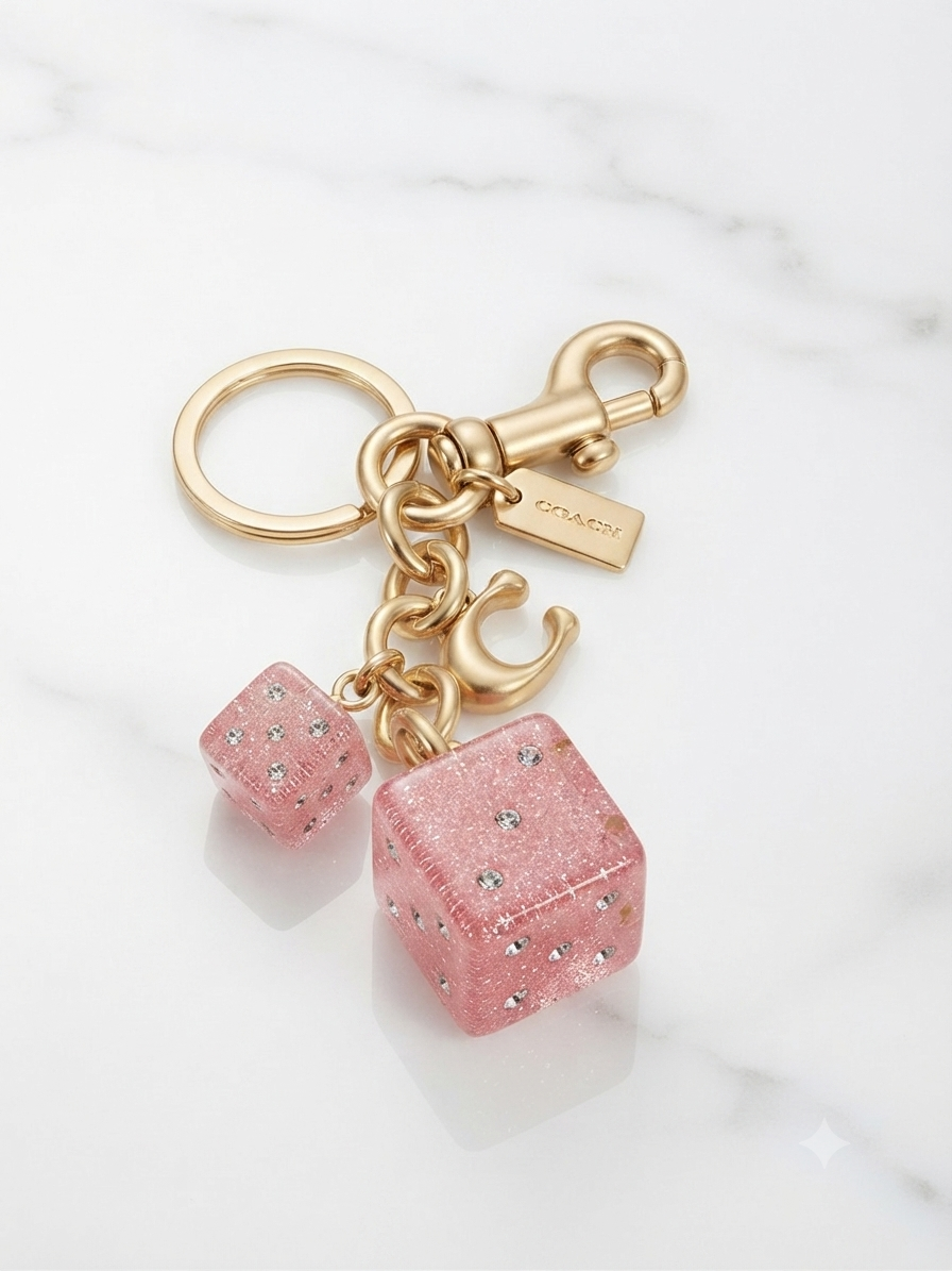 Coach Dice Bag Charm