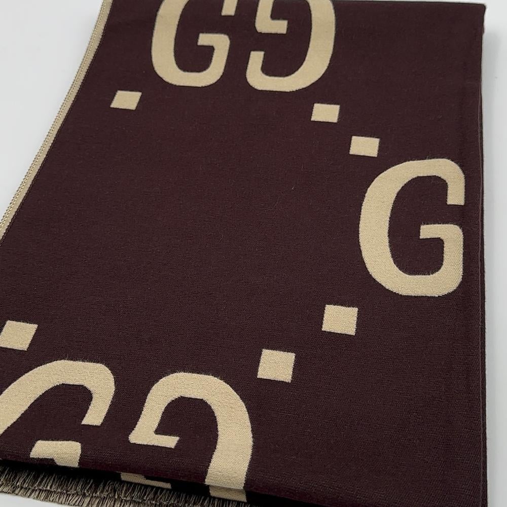Gucci Double Face Wool Scarf