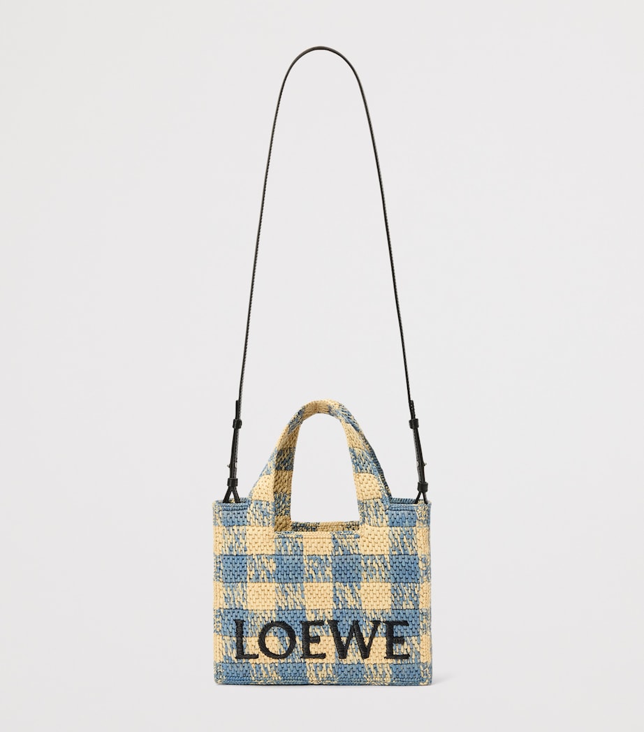 Loewe Standard A5 Tote in Raffia