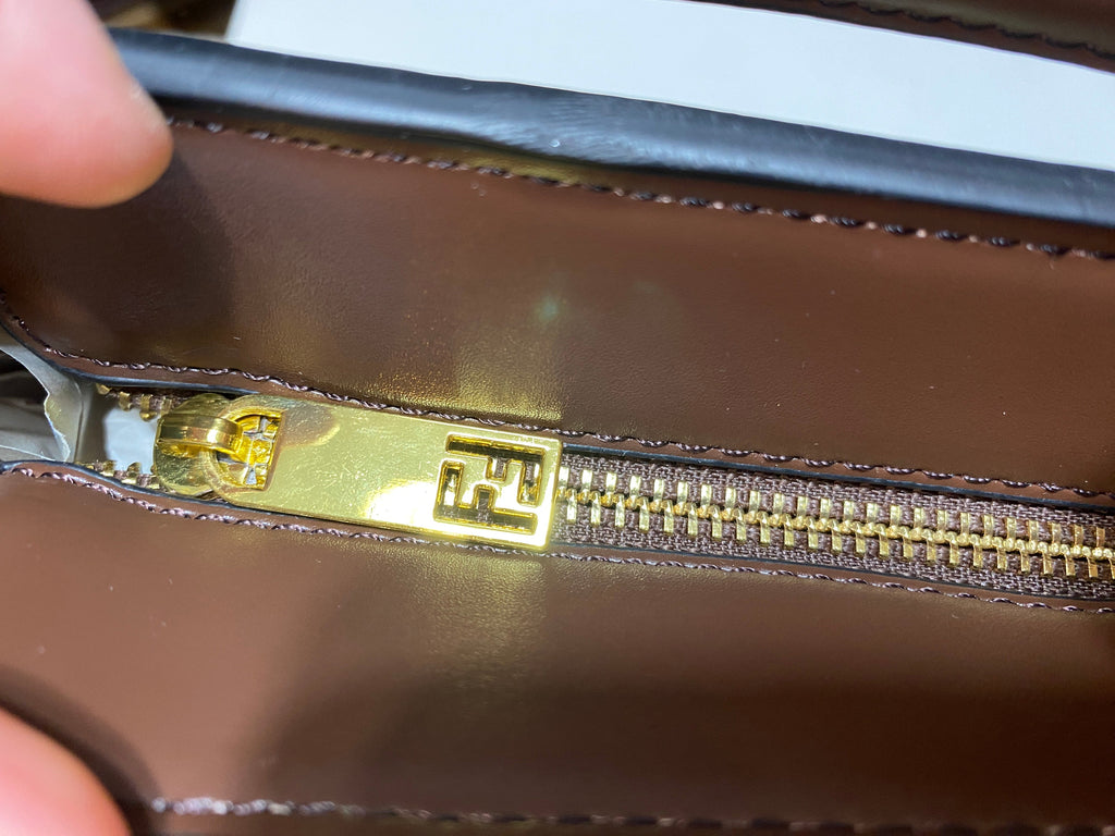 Fendi Chain Handle Tote Bag