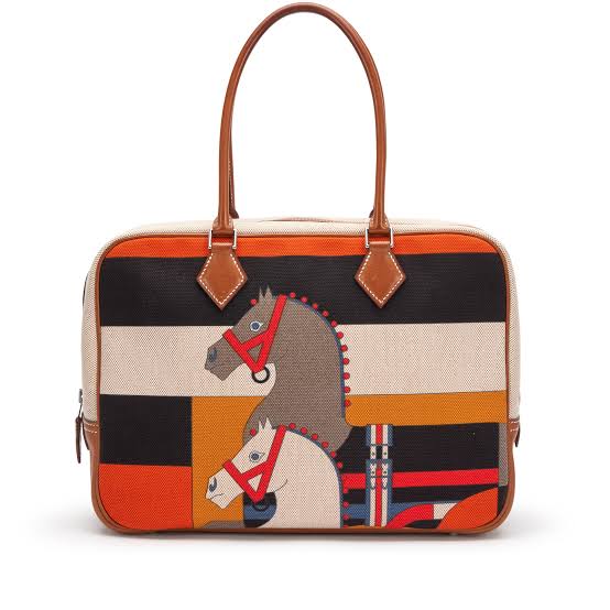 Hermès Cavalier Canvas Bag
