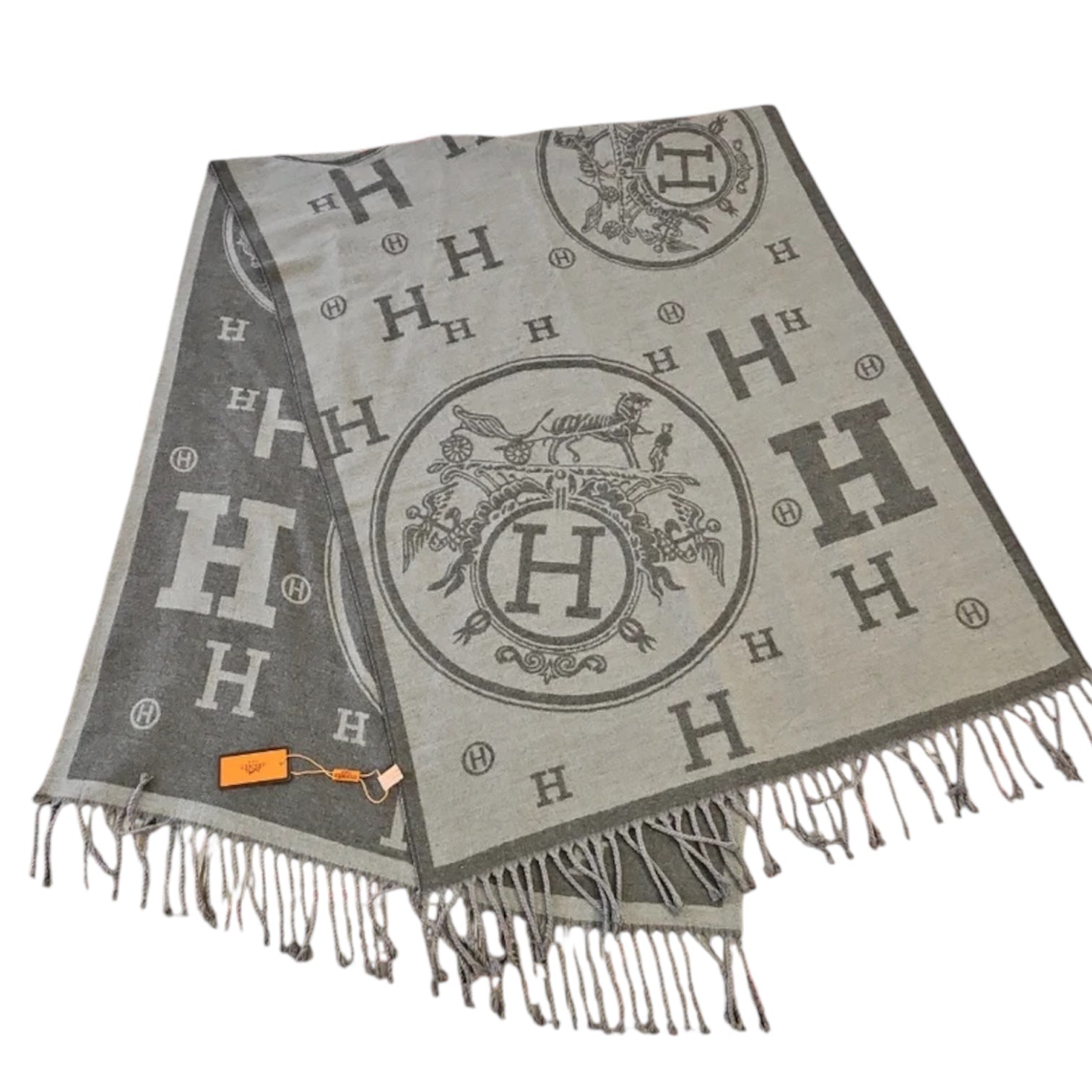 Hermès – Classic Double-Face Wool Shawl