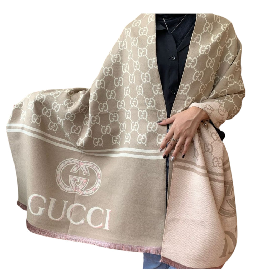 Gucci Luxe Reversible Shawl