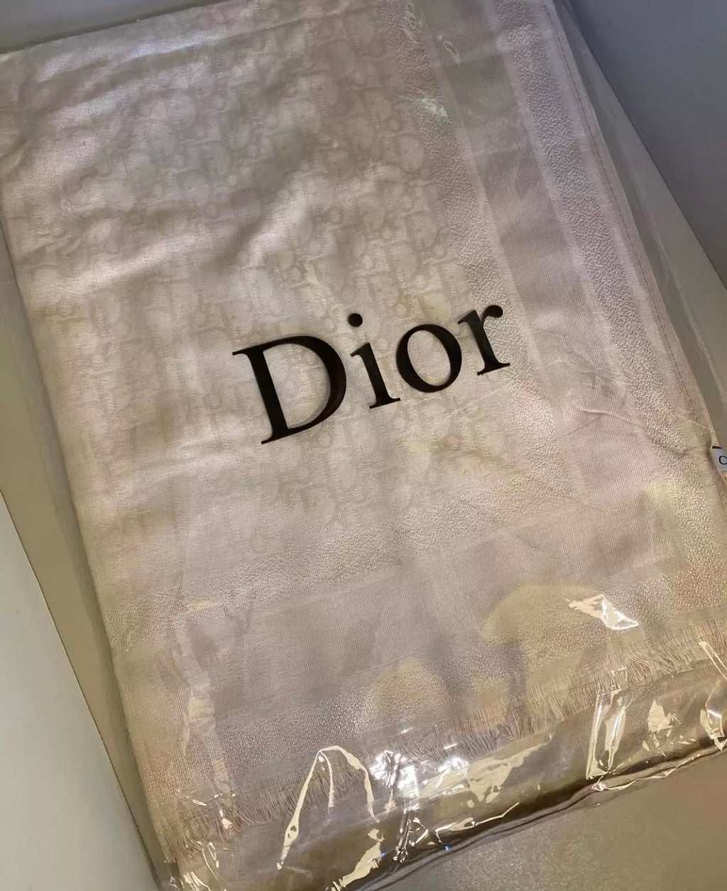 Dior Lightweight Double-Face Shawl