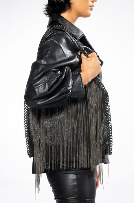 Stella McCartney Falabella Fringe Tote Bag