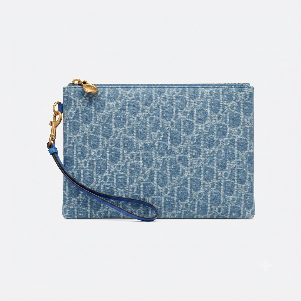 Dior Oblique Zip Pouch