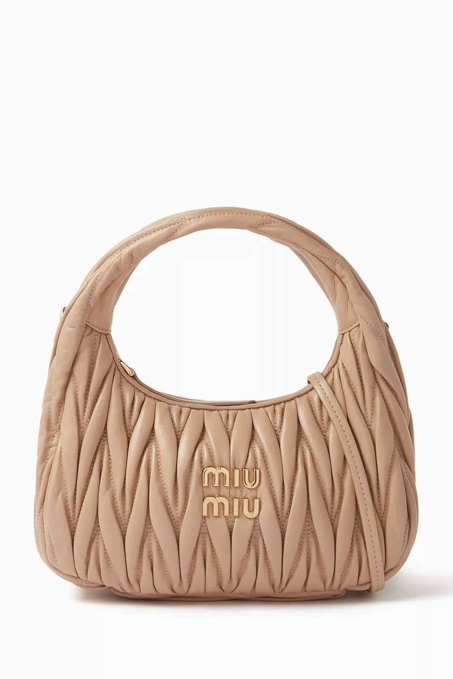 Miu Miu Matelassé Hobo Bag