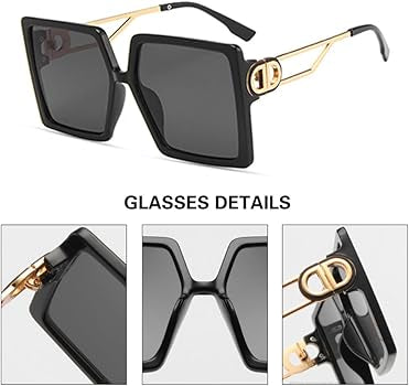Dior 30 Montaigne Oversized Square Sunglasses