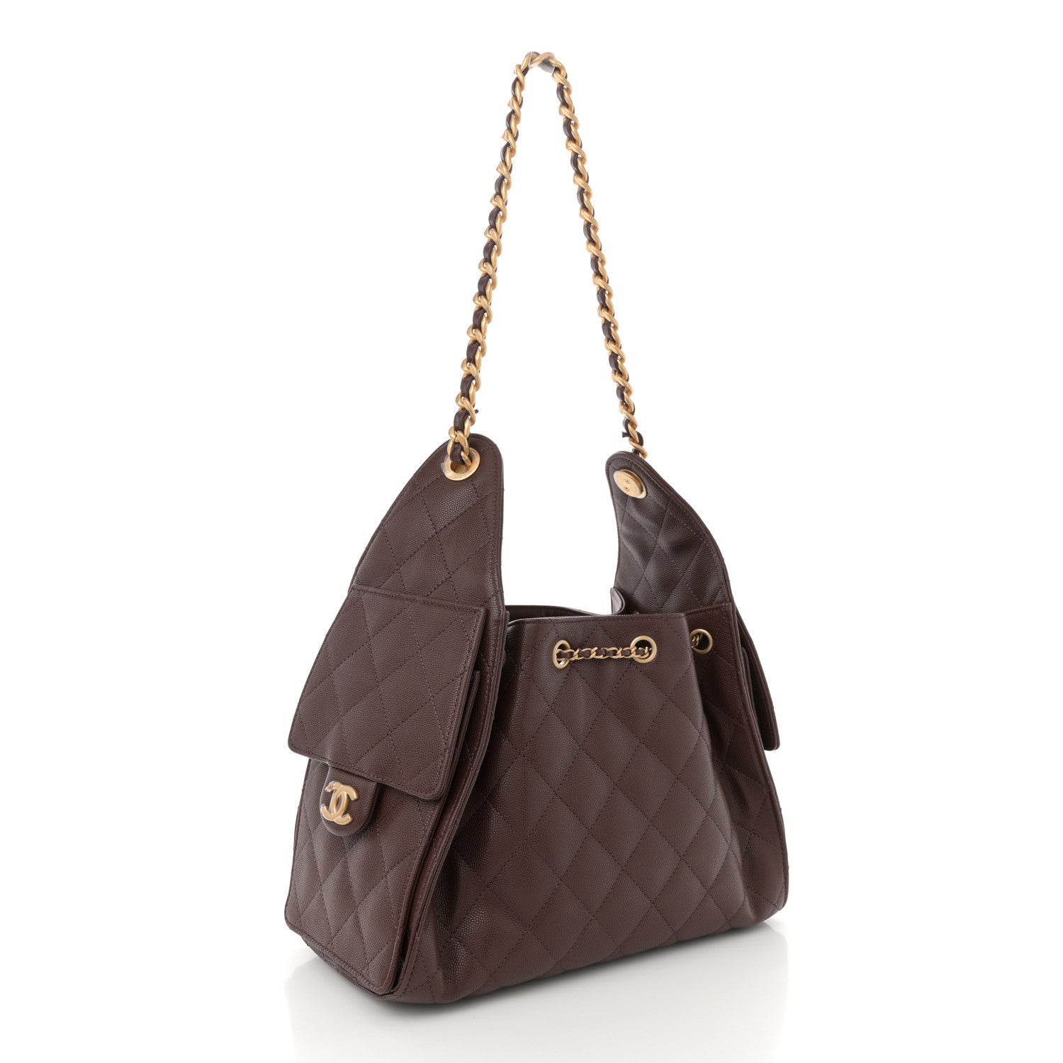 CHANEL Caviar Quilted 25 Handbag