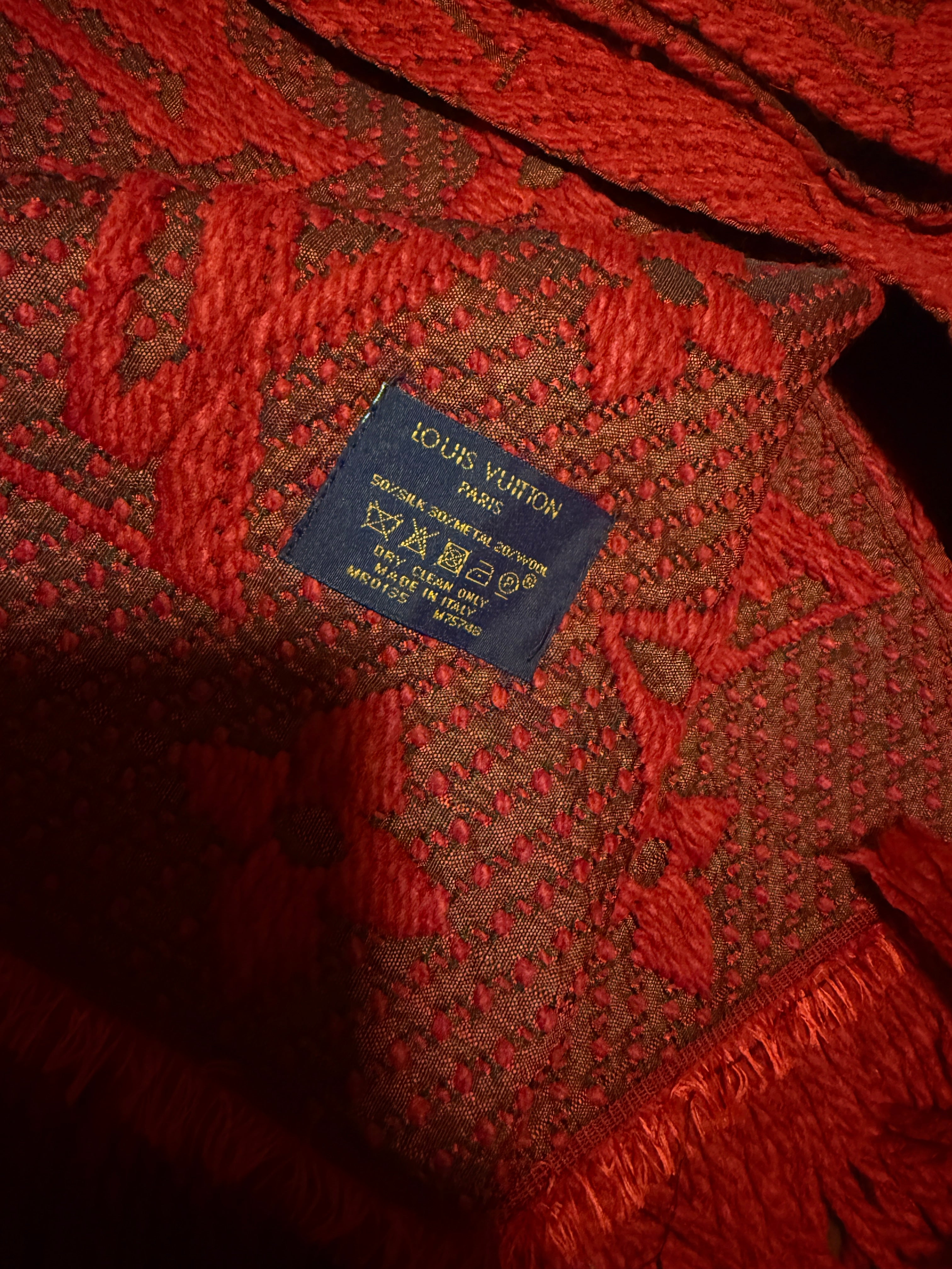 Louis Vuitton Monogram Double Face Scarf