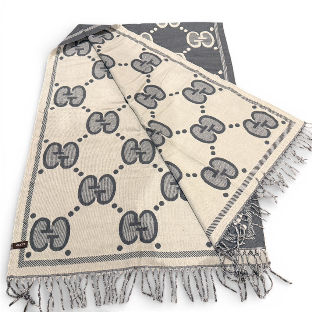 Gucci Double Face Wool Scarf