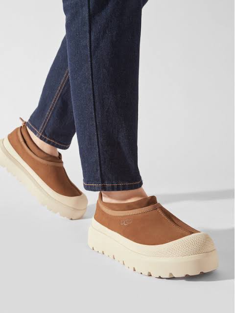 UGG Platform Suede Slip-On Shoes