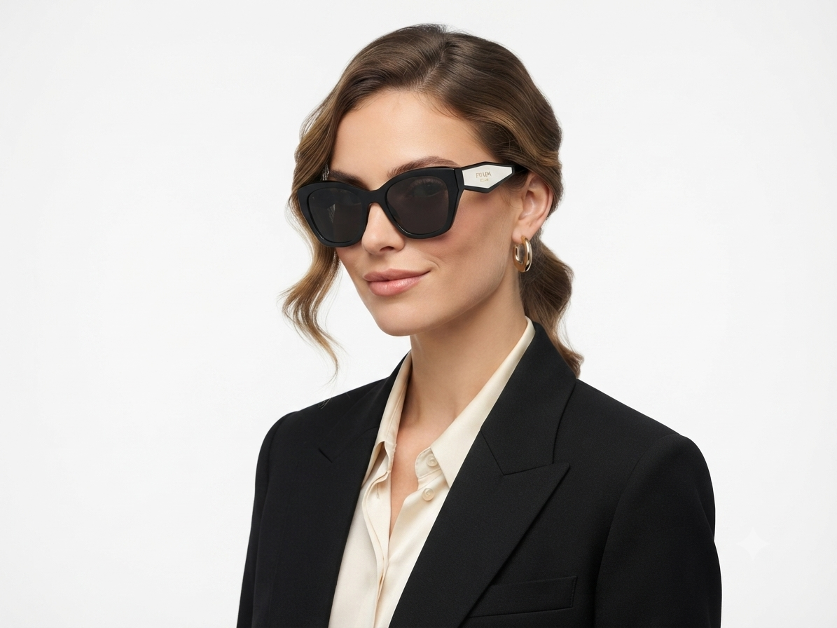 Prada Symbole Cat-Eye Sunglasses