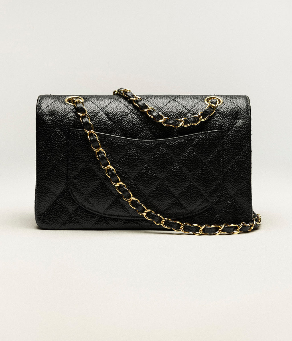 Chanel Classic Flap Bag – Medium Caviar