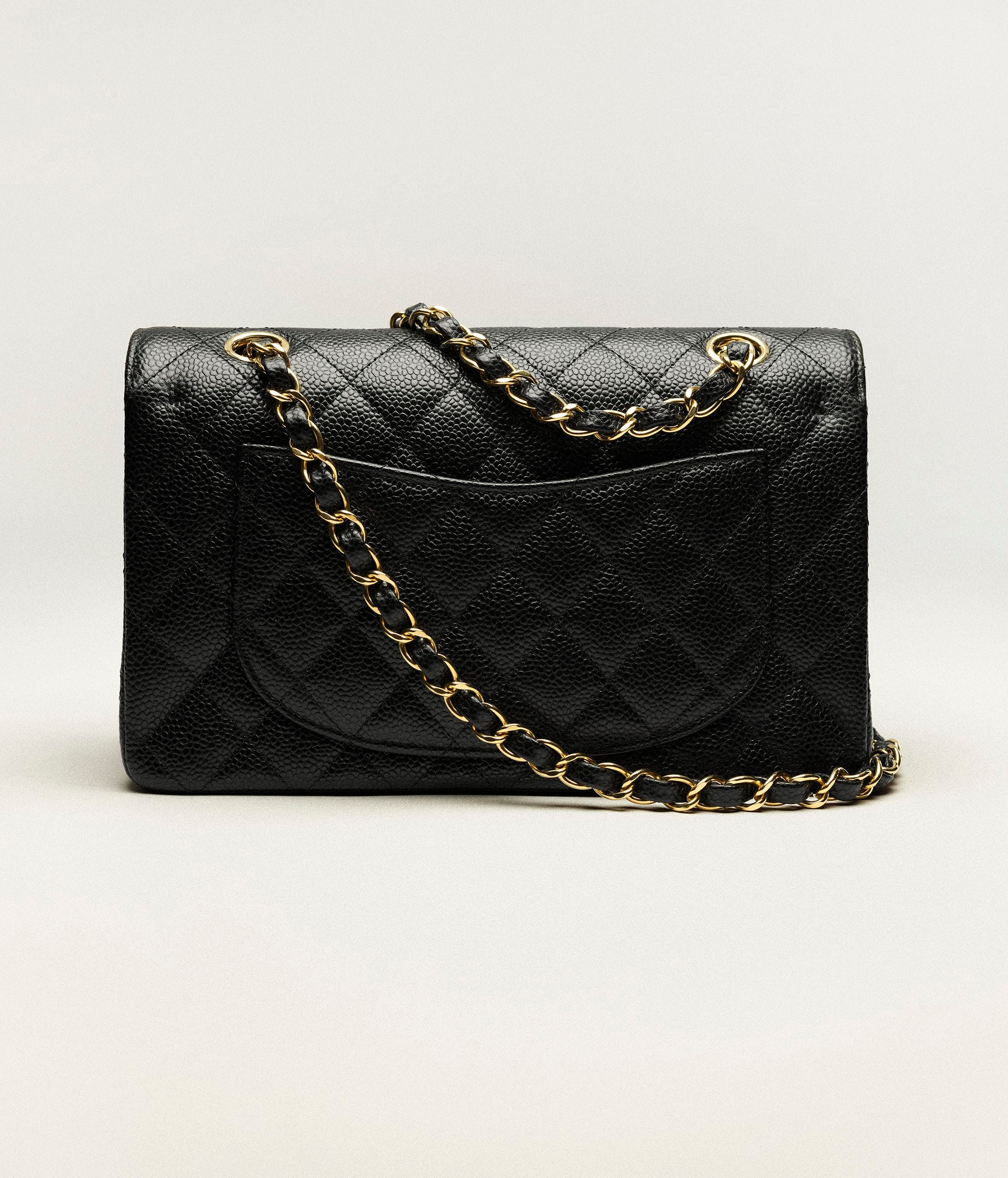 Chanel Classic Flap Bag – Medium Caviar