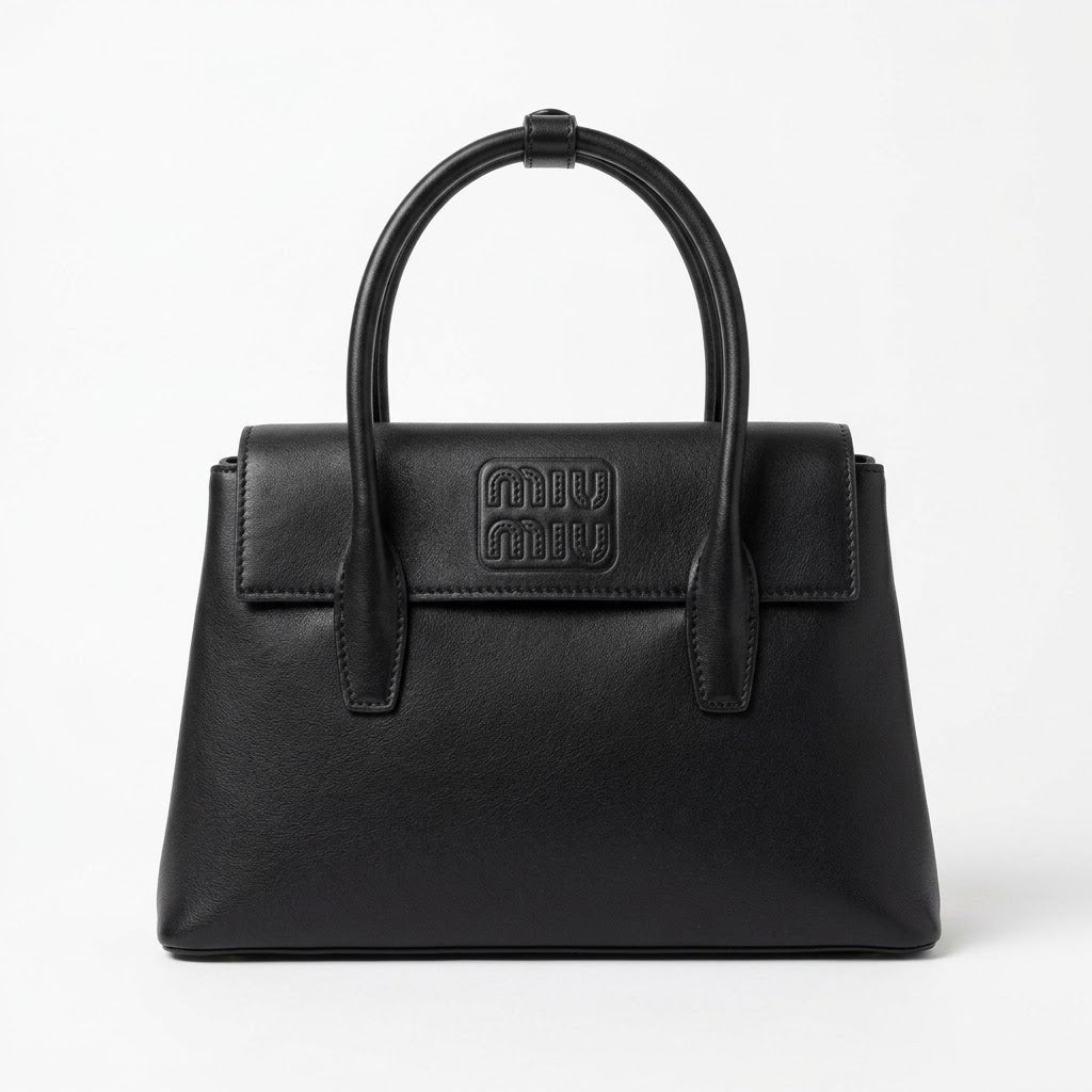 Miu Miu Leather Top Handle Bag