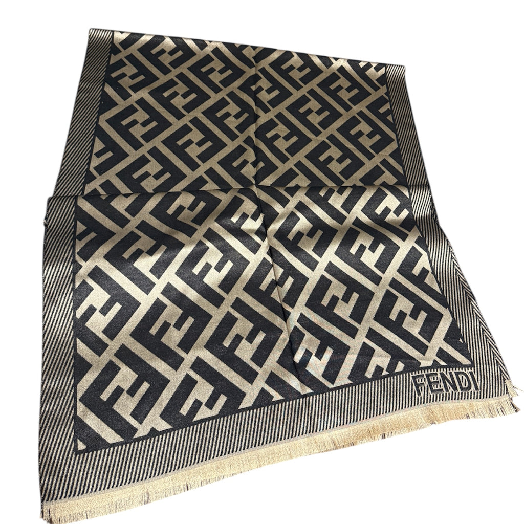 Fendi FF Monogram Lightweight Scarf