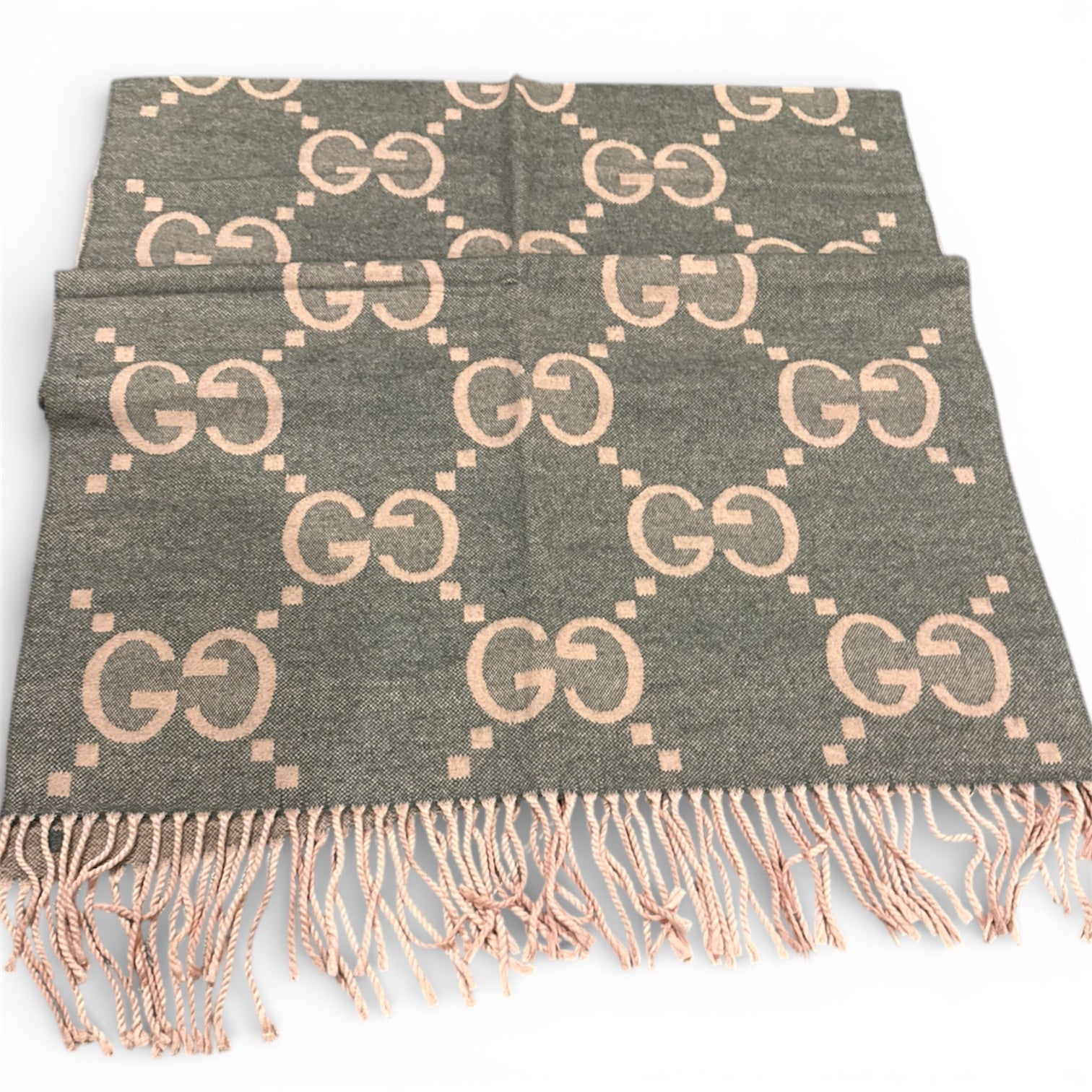 Gucci Double Face Wool Scarf