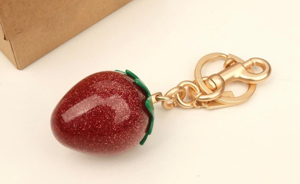 Coach Strawberry Cherry Bag Charm