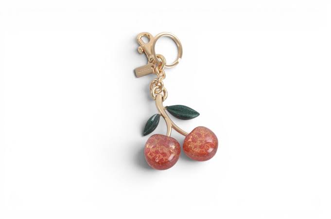 COACH Cherry Bag Charm