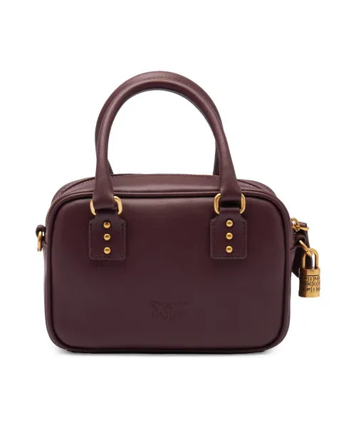 PINKO Leather Shoulder Bag Bowling