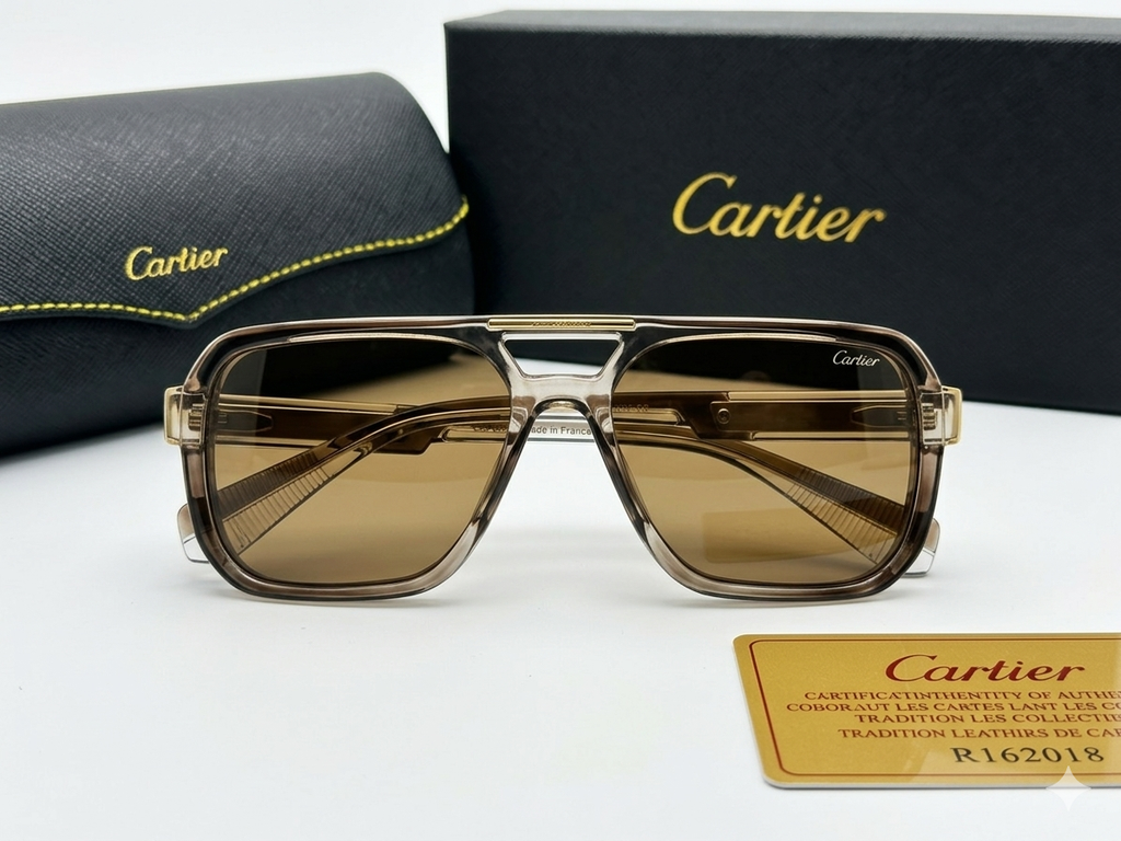 Cartier Première de Cartier Navigator Sunglasses