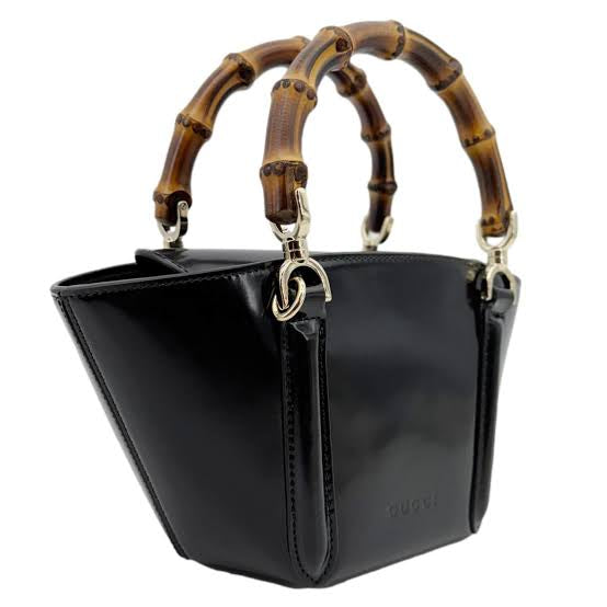 Gucci Mini Bamboo Top Handle Tote Bag