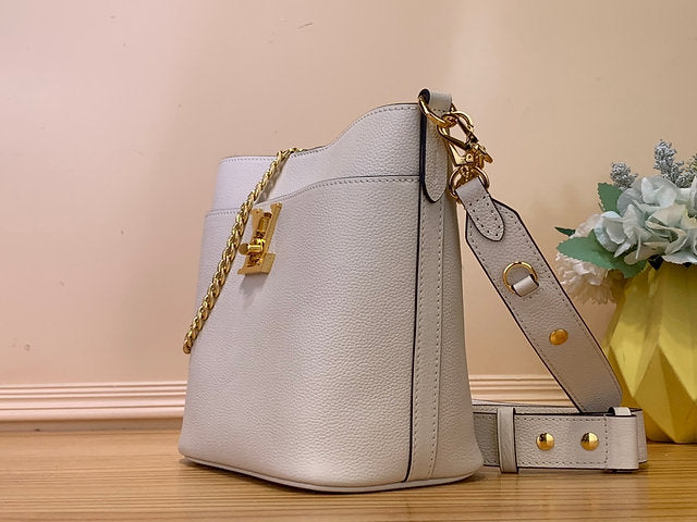 Louis Vuitton Lock and Walk Shoulder Bag