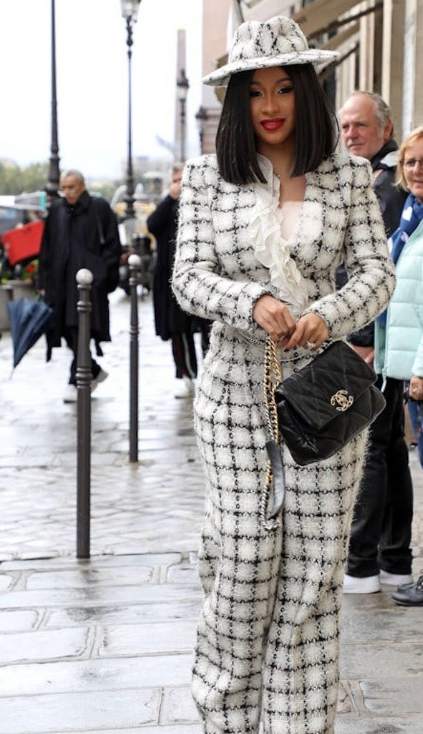 Chanel 19 Bag Small Black Lambskin Leather Crossbody Bag