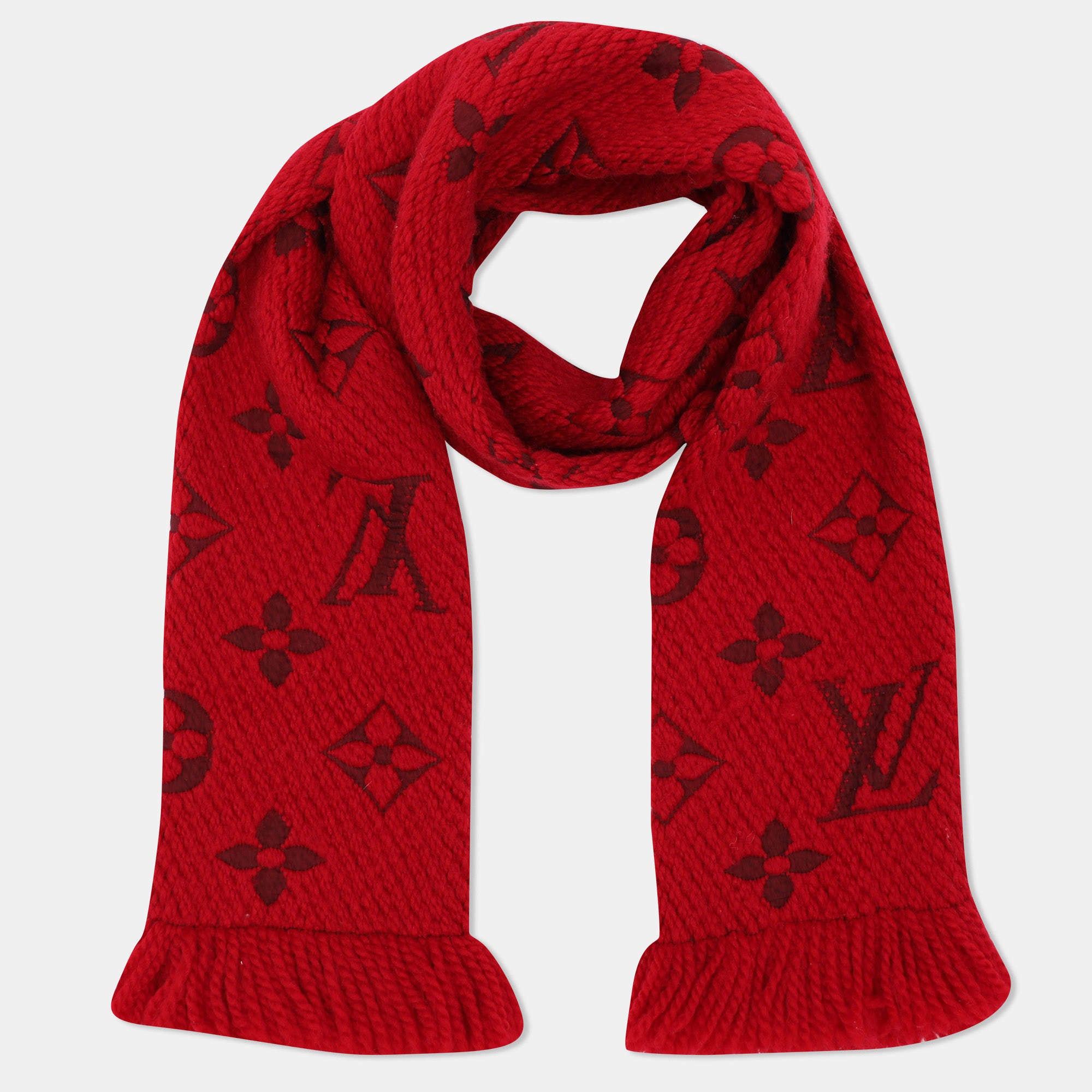 Louis Vuitton Monogram Double Face Scarf