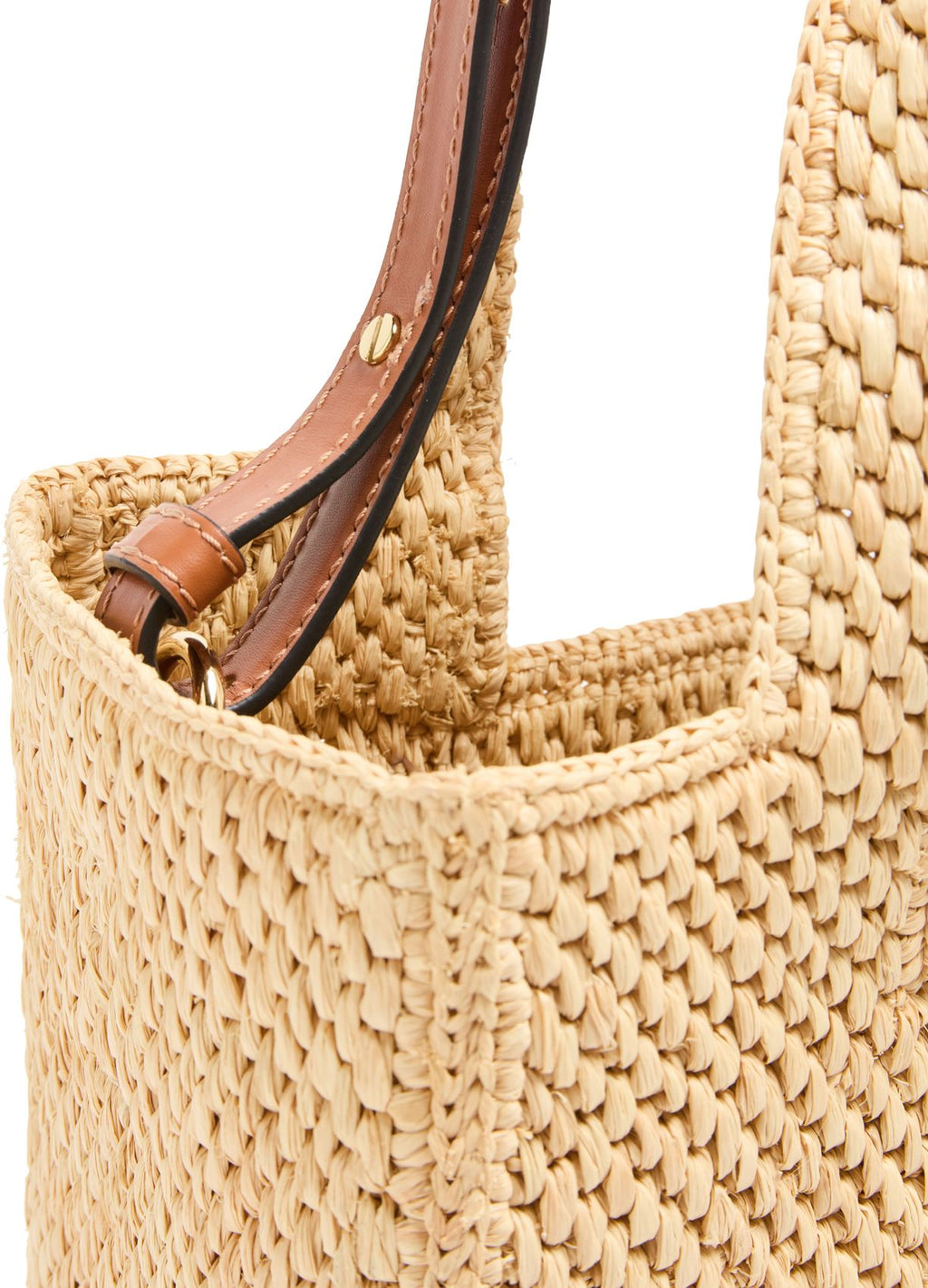 Loewe Standard A5 Tote in Raffia