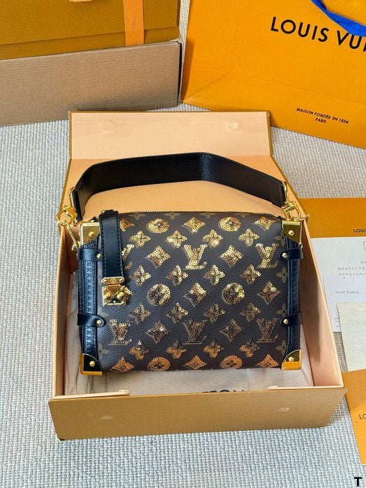 Louis Vuitton Trunk Style Crossbody Bag