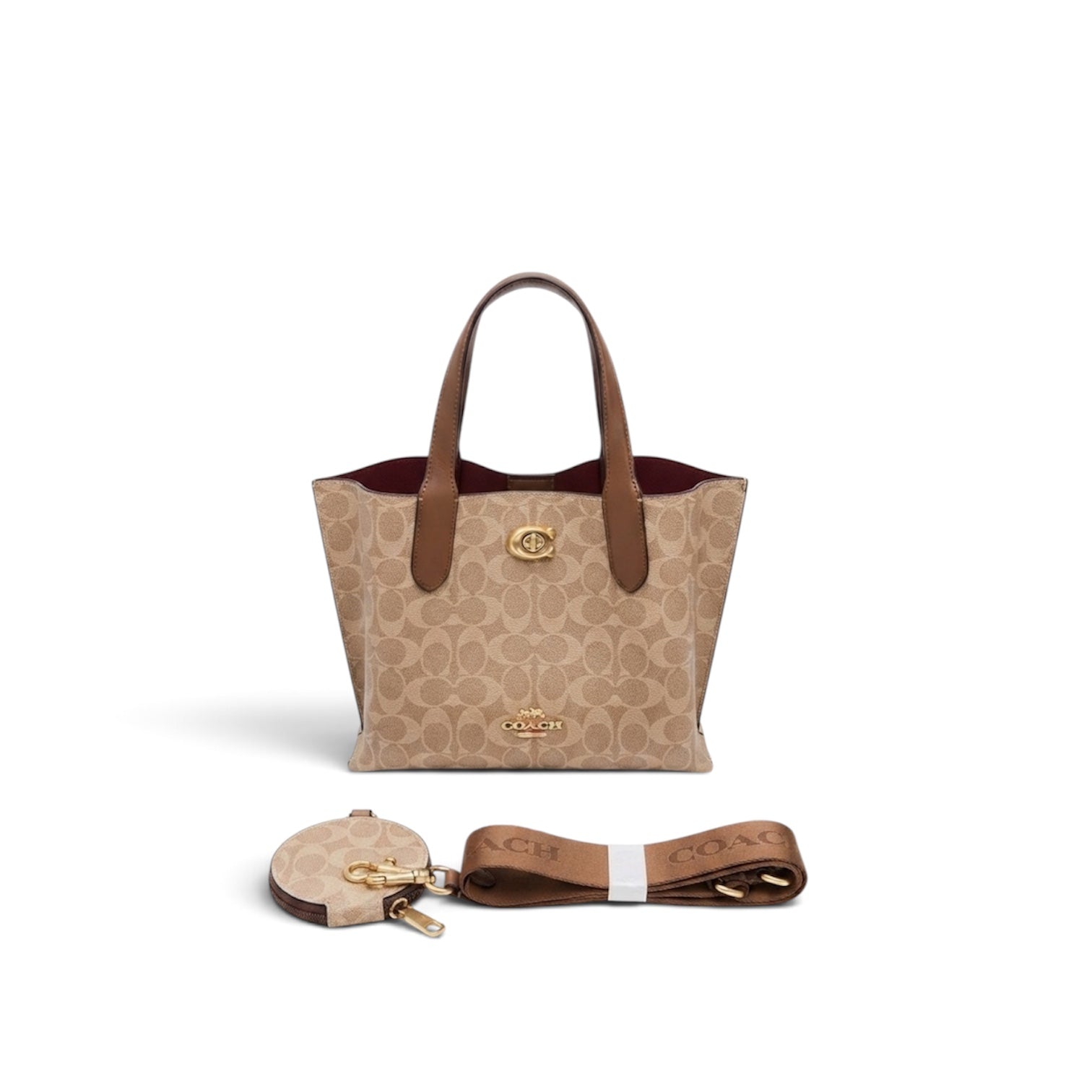 Coach Signature Canvas Tote Bag