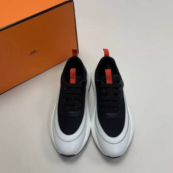 Hermès Chunky Leather Sneakers