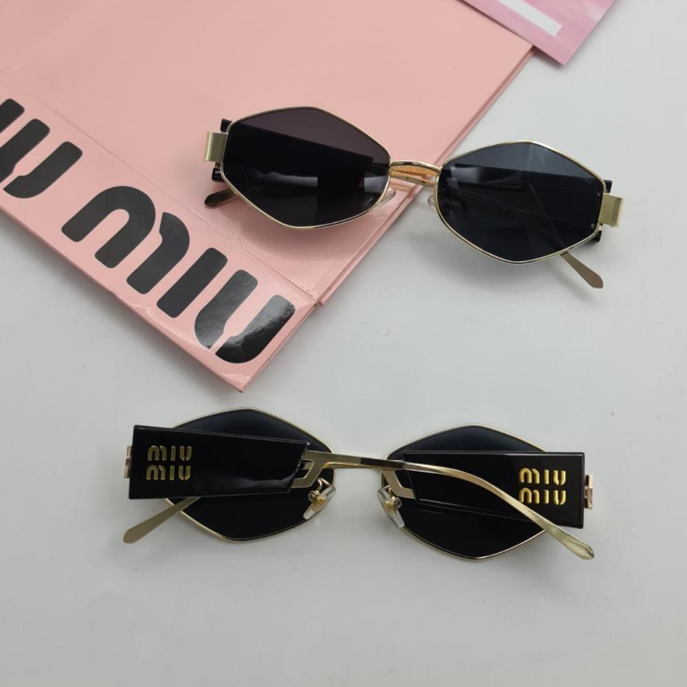 Miu Miu Arqué Geometric Sunglasses