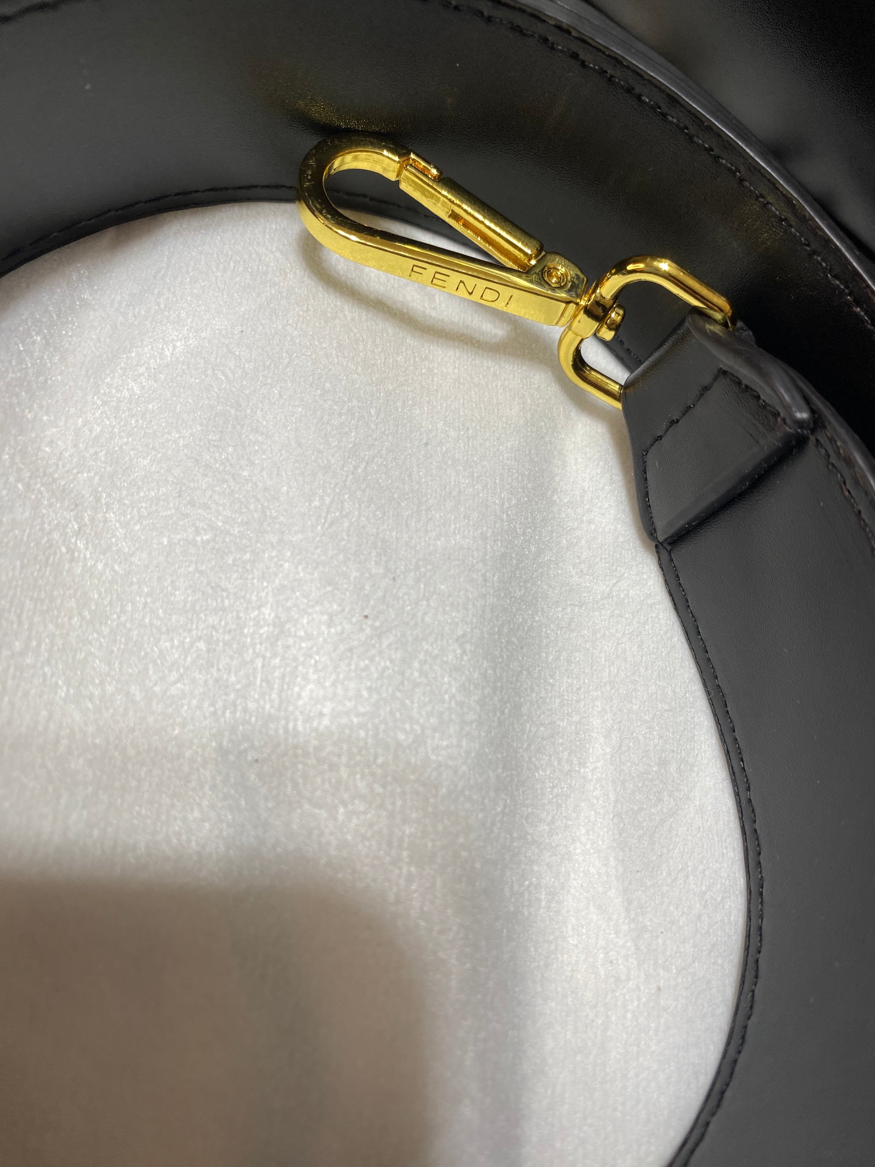 Fendi Chain Handle Tote Bag