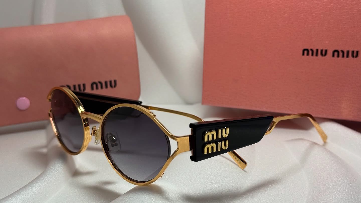 Miu Miu Glimpse Geometric Sunglasses