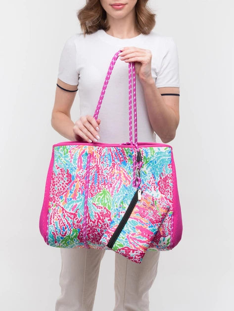 State of Escape Escape™ Tote Bag with Matching Pouch