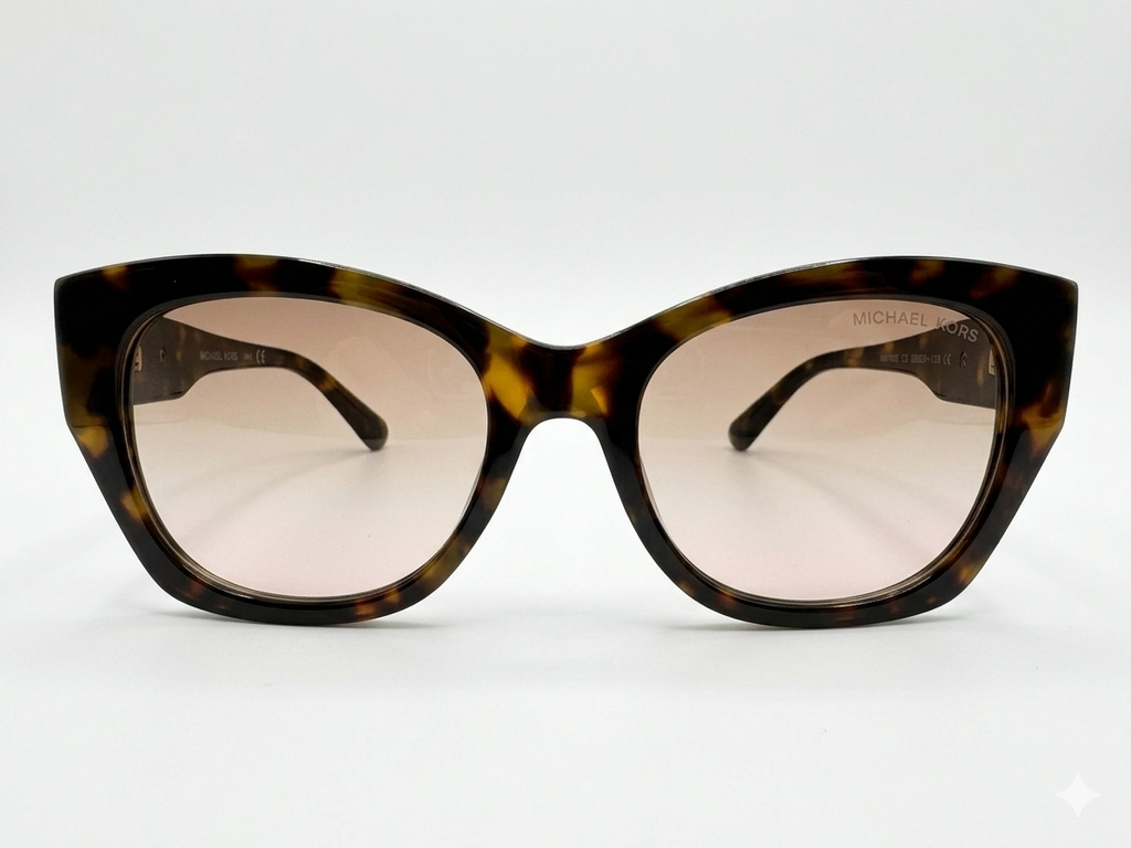 Michael Kors Empire Square Tortoise Sunglasses