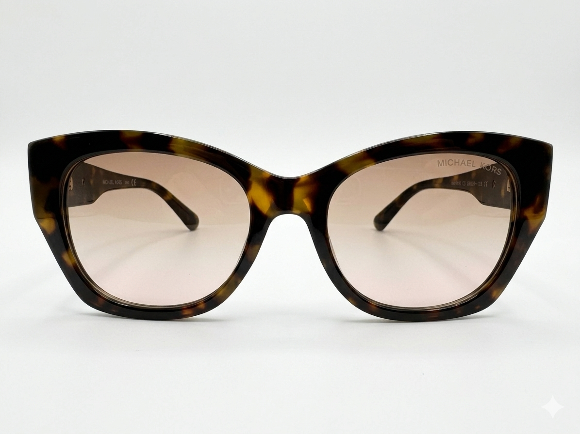 Michael Kors Empire Square Tortoise Sunglasses
