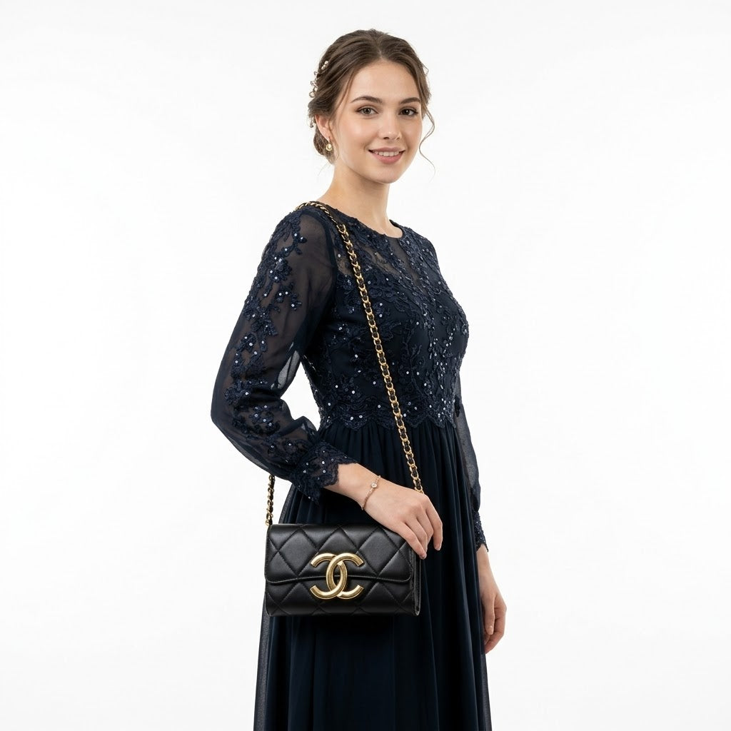 Chanel Wallet on Chain with Oversized CC Clasp