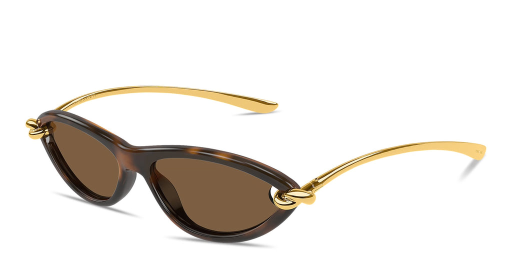 Bottega Veneta Knot Cat-Eye Sunglasses