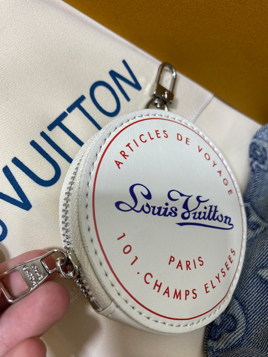 Louis Vuitton Onthego MM – Monogram Empreinte Denim